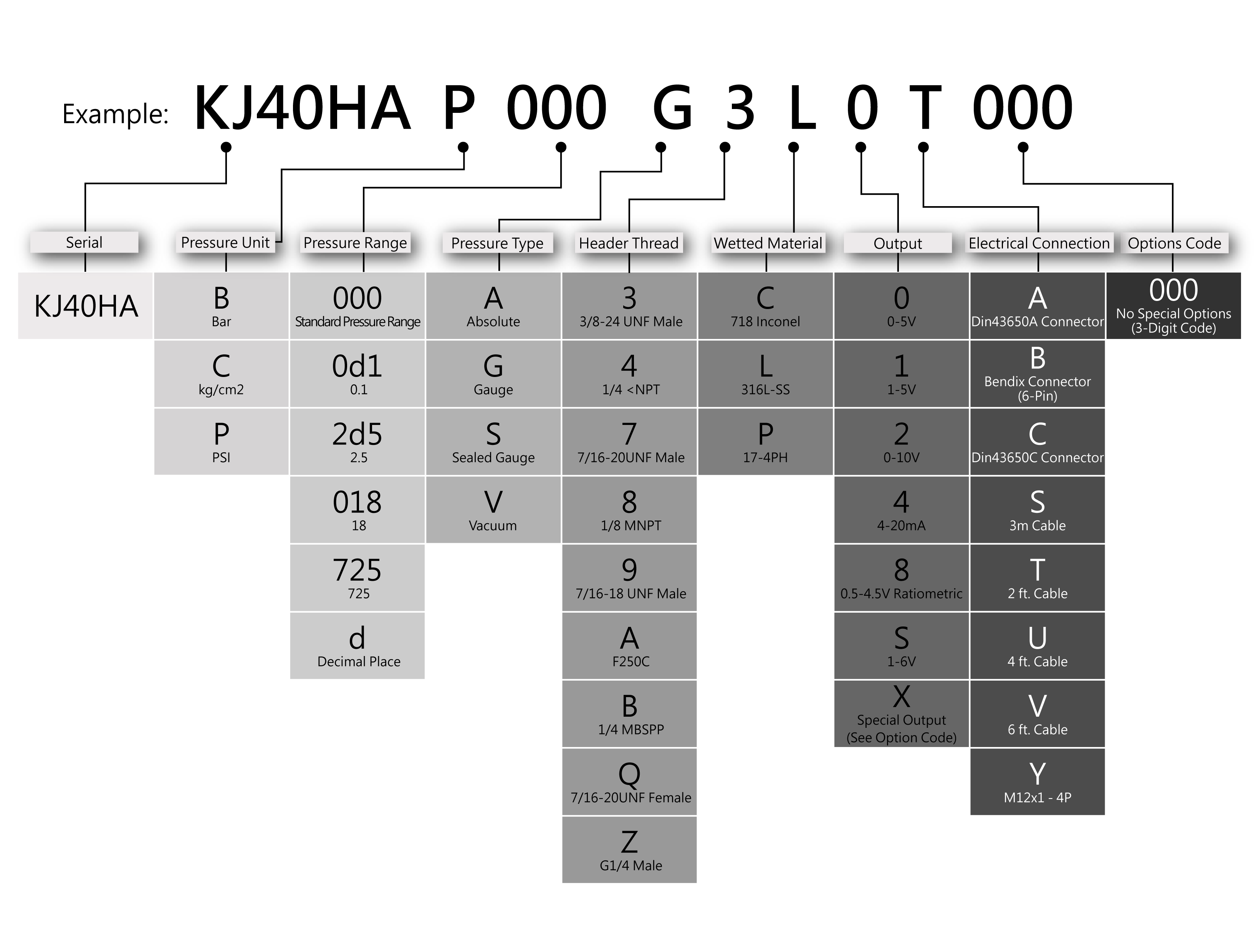 Ordering Information for AV40HA