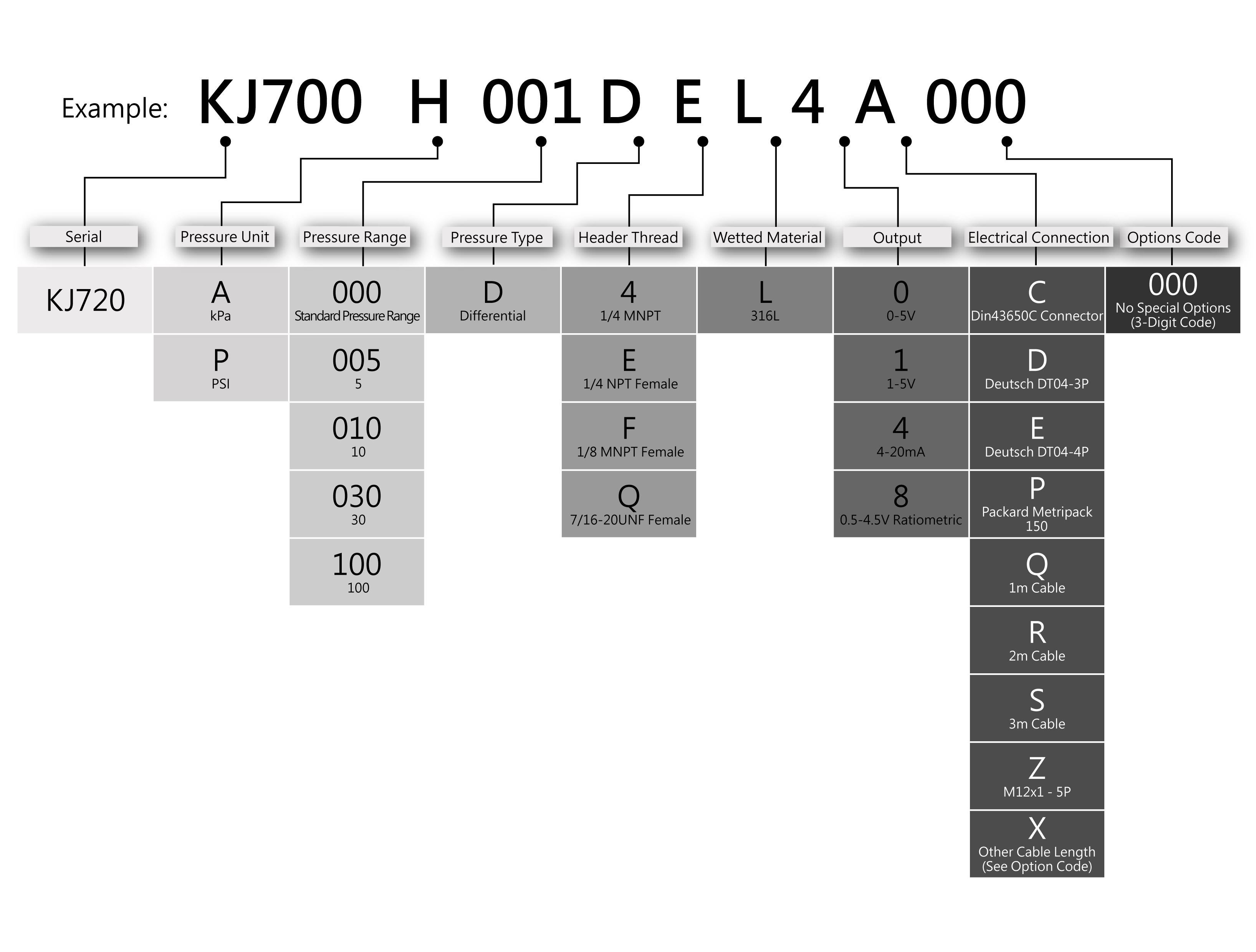 Ordering Information for AV40HA